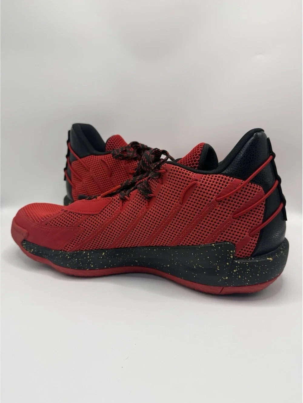Adidas Dame 7 Men’s Basketball Shoes Red Dragon Size 14 US Mens
